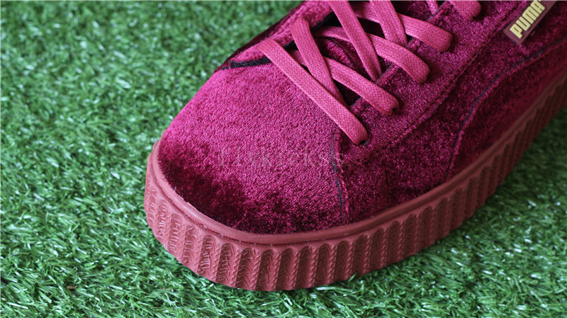 Rihanna Puma X Fenty Creepers Red Wine